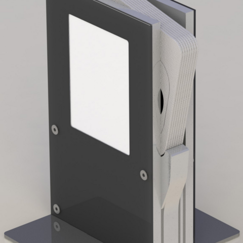 Aufsteller mit Bierdeckel